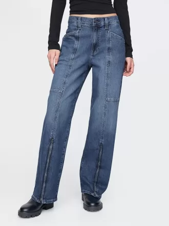 Mid Rise '90s Loose Jeans