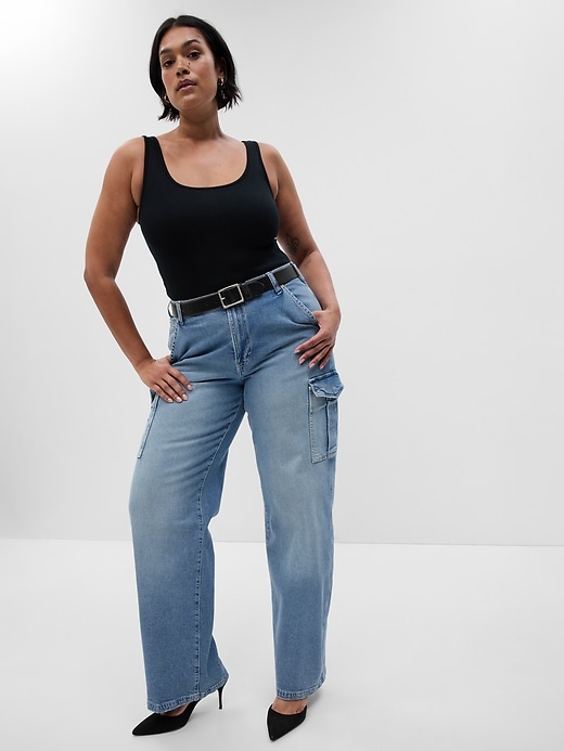 Mid Rise ’90s Loose Cargo Jeans Mid Rise ’90s Loose Cargo Jeans