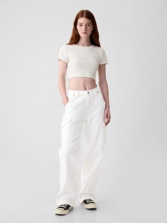 Mid Rise ’90s Loose Cargo Jeans