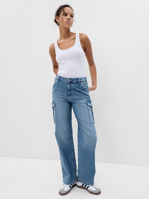Mid Rise ’90s Loose Cargo Jeans Mid Rise ’90s Loose Cargo Jeans