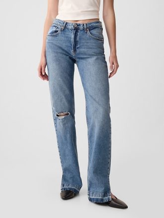 Mid Rise ’90s Loose Jeans