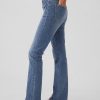 Mid Rise Baby Boot Jeans