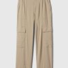 Mid Rise Cargo Pants