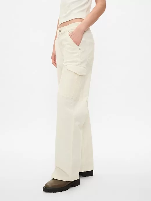 Mid Rise Corduroy ’90s Loose Cargo Pants Mid Rise Corduroy ’90s Loose Cargo Pants