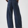 Mid Rise Easy Horseshoe Jeans