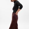 Mid Rise Loose Corduroy Pants