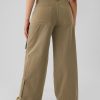 Mid Rise Relaxed Cargo Pants