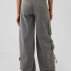 Mid Rise Relaxed Cargo Pants