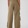 Mid Rise Relaxed Cargo Pants