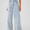 Mid Rise Studded Baggy Jeans