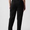 Mid Rise Twill Cargo Pants