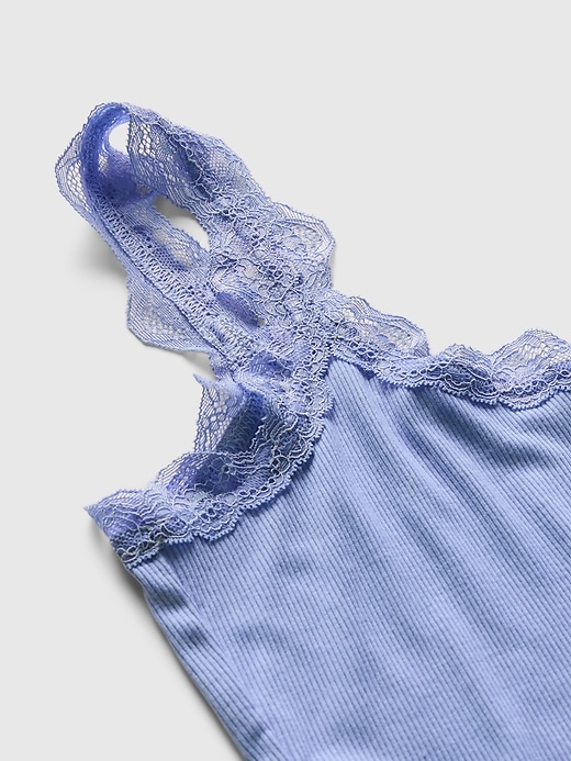 Mini Rib Lace PJ Tank Top Mini Rib Lace PJ Tank Top