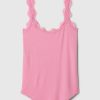 Mini Rib Lace PJ Tank Top