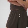 Mini Rib PJ Shorts