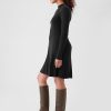 Mockneck Rib Mini Sweater Dress Mockneck Rib Mini Sweater Dress