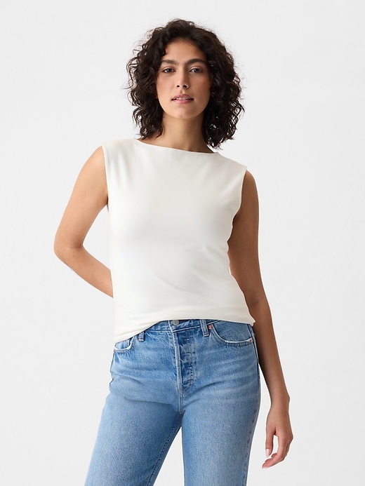 Modern Boatneck Top Modern Boatneck Top