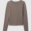 Modern Compact Jersey Cropped T-Shirt Modern Compact Jersey Cropped T-Shirt