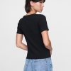 Modern Cropped Logo T-Shirt Modern Cropped Logo T-Shirt