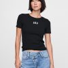 Modern Cropped Logo T-Shirt Modern Cropped Logo T-Shirt