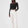 Modern Cropped Off-Shoulder T-Shirt Modern Cropped Off-Shoulder T-Shirt