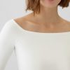 Modern Cropped Off-Shoulder T-Shirt