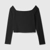 Modern Cropped Off-Shoulder T-Shirt Modern Cropped Off-Shoulder T-Shirt