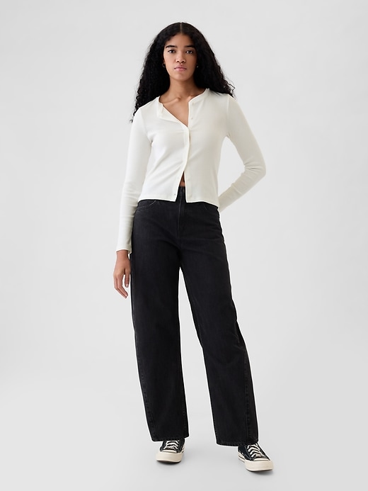 Modern Rib Cardigan Modern Rib Cardigan