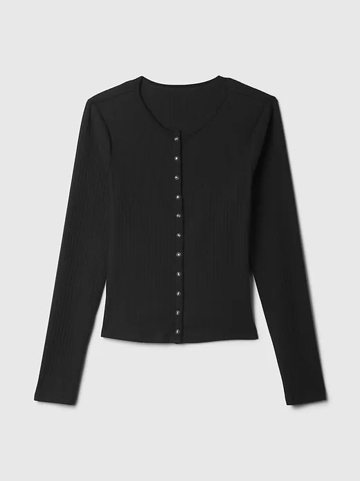 Modern Rib Cardigan Modern Rib Cardigan