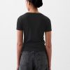 Modern Rib Cropped T-Shirt