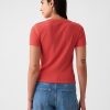 Modern Rib Cropped T-Shirt
