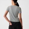 Modern Rib Cropped T-Shirt