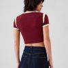 Modern Rib Cropped T-Shirt