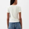 Modern Rib Cropped T-Shirt