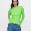 Modern Rib Cropped T-Shirt Modern Rib Cropped T-Shirt