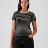Modern Rib Cropped T-Shirt