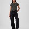 Modern Rib Cropped T-Shirt