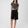 Modern Rib Cropped T-Shirt