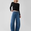 Modern Rib Cropped T-Shirt