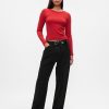 Modern Rib Cropped T-Shirt