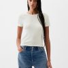 Modern Rib Cropped T-Shirt