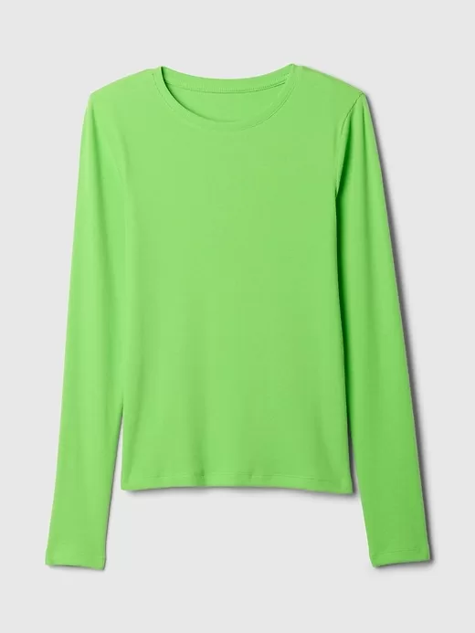 Modern Rib Cropped T-Shirt Modern Rib Cropped T-Shirt