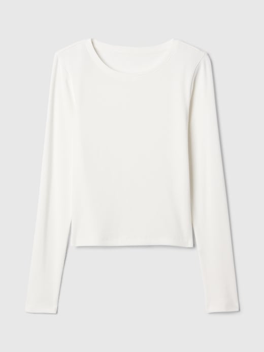 Modern Rib Cropped T-Shirt Modern Rib Cropped T-Shirt