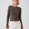 Modern Rib Cropped T-Shirt Modern Rib Cropped T-Shirt