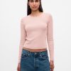 Modern Rib Cropped T-Shirt