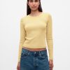 Modern Rib Cropped T-Shirt