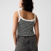 Modern Rib Cropped Tank Top Modern Rib Cropped Tank Top