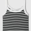 Modern Rib Cropped Tank Top Modern Rib Cropped Tank Top