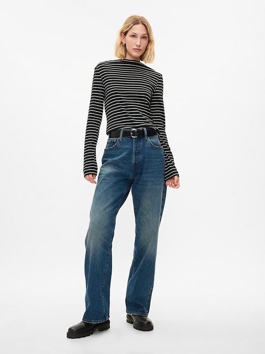 Modern Rib Funnel-Neck T-Shirt Modern Rib Funnel-Neck T-Shirt