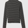 Modern Rib Funnel-Neck T-Shirt Modern Rib Funnel-Neck T-Shirt