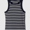 Modern Rib Halter Tank Top